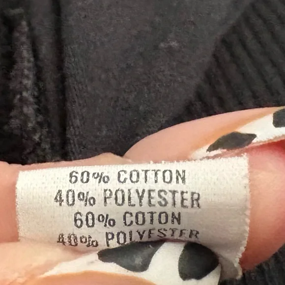 Aerie Black Sweatpants Large - Picture 4 of 4